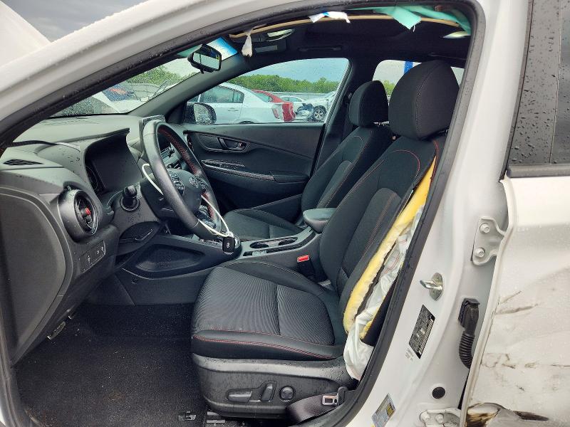 2022 Hyundai VIN KM8K3CA31NU851777 COPART salvage auction — SIDE, Va - Cert Of Title - Salvage, sold $3,450 on 2026-07-08 (photo 7)