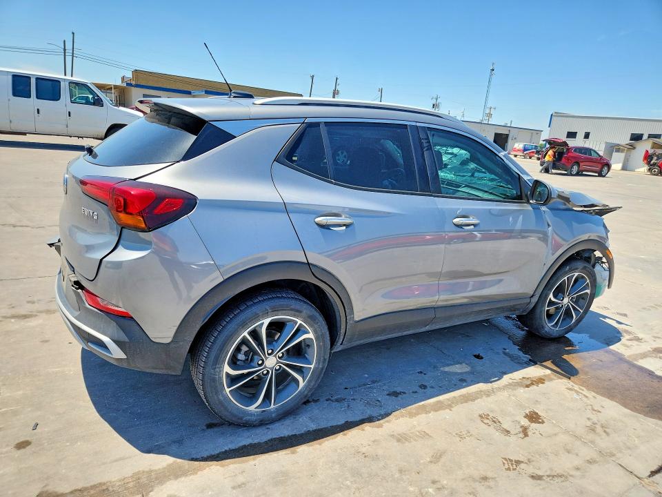 2023 Buick Encore VIN KL4MMESL3PB139090 COPART salvage auction — FRONT END, Tx - Salvage Vehicle Title, sold $675 on 2026-08-27 (photo 3)