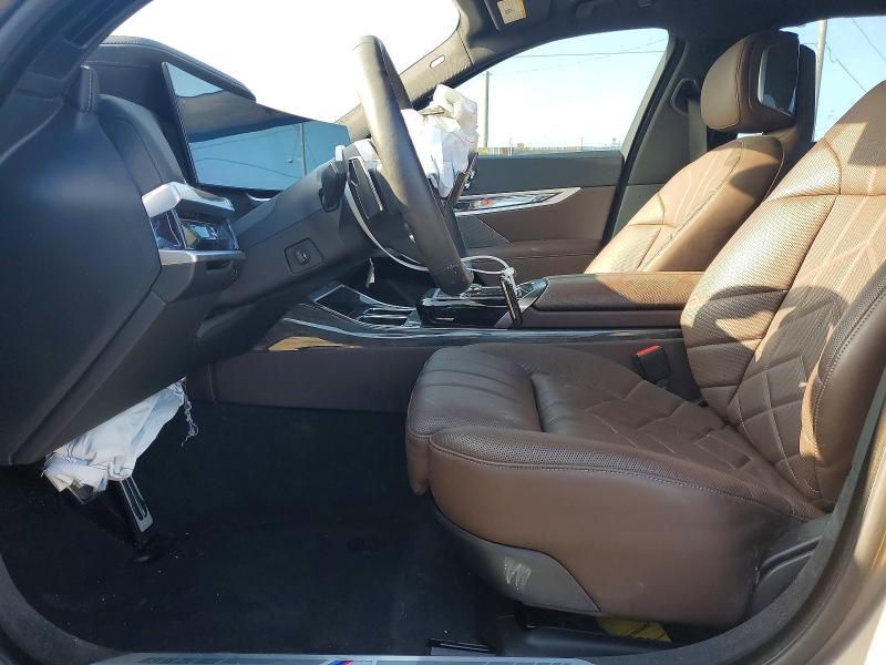 2024 BMW I7 VIN WBY53EJ0XRCP46331 COPART salvage auction — FRONT END, Ca - Salvage Certificate, sold $27,500 on 2026-07-20 (photo 7)