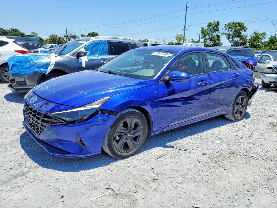 2022 Hyundai VIN KMHLM4AG2NU361374 COPART salvage auction — REAR END, Fl - Cert Of Title Slvg Rebuildable, sold $2,700 on 2026-07-31 (photo 1)