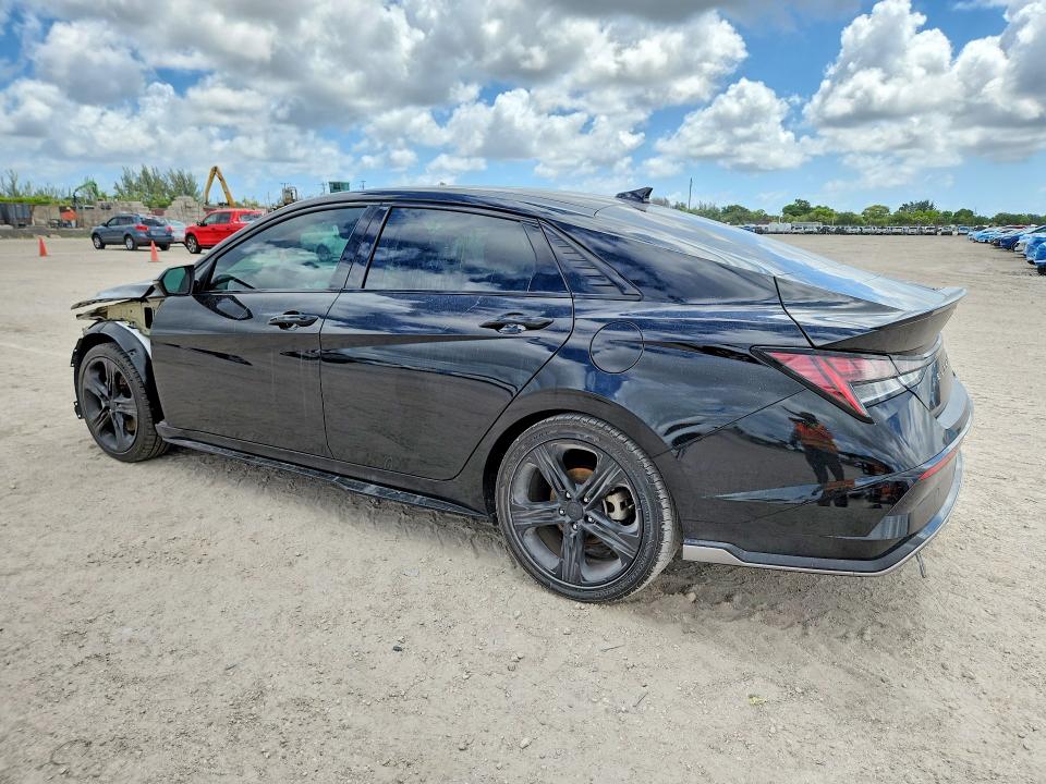 2025 Hyundai Elantra VIN KMHLR4DF8SU886505 COPART salvage auction — FRONT END, Fl - Cert Of Title Slvg Rebuildable, sold $5,700 on 2026-07-02 (photo 2)