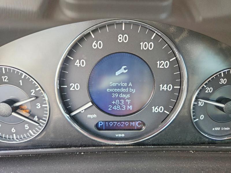 2006 Mercedes-benz Clk-class VIN WDBTK56G36T064144 COPART salvage auction — MINOR DENT/SCRATCHES, Ca - Dis/Dlr/Exp App For Dup Clean, sold $425 on 2026-07-06 (photo 9)