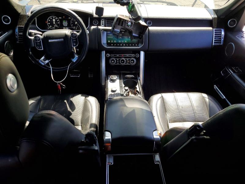 2017 Land rover RANGE ROVER VIN SALGS5FE0HA347304 COPART salvage auction — SIDE, Co - Public - Salvage Title, sold $7,900 on 2026-08-01 (photo 8)