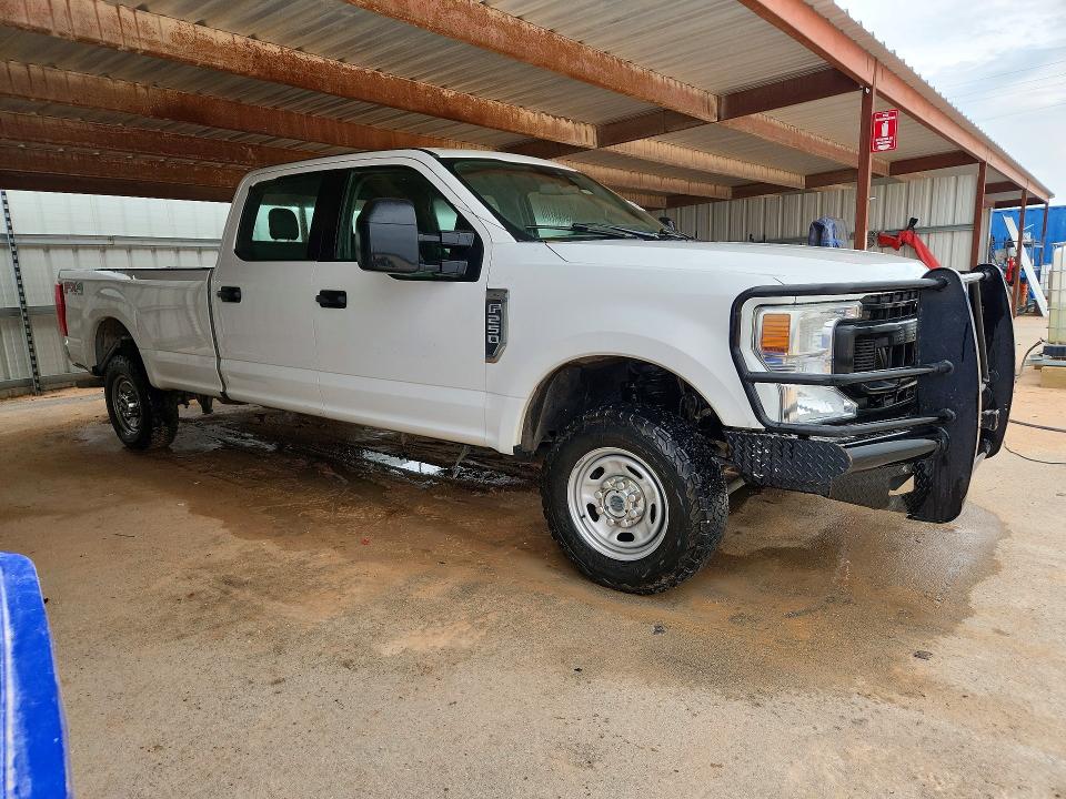 2021 Ford F-250 super duty VIN 1FT7W2B64MEC09339 COPART salvage auction — REAR END, Tx - Certificate Of Title, sold $7,500 on 2026-07-30 (photo 4)