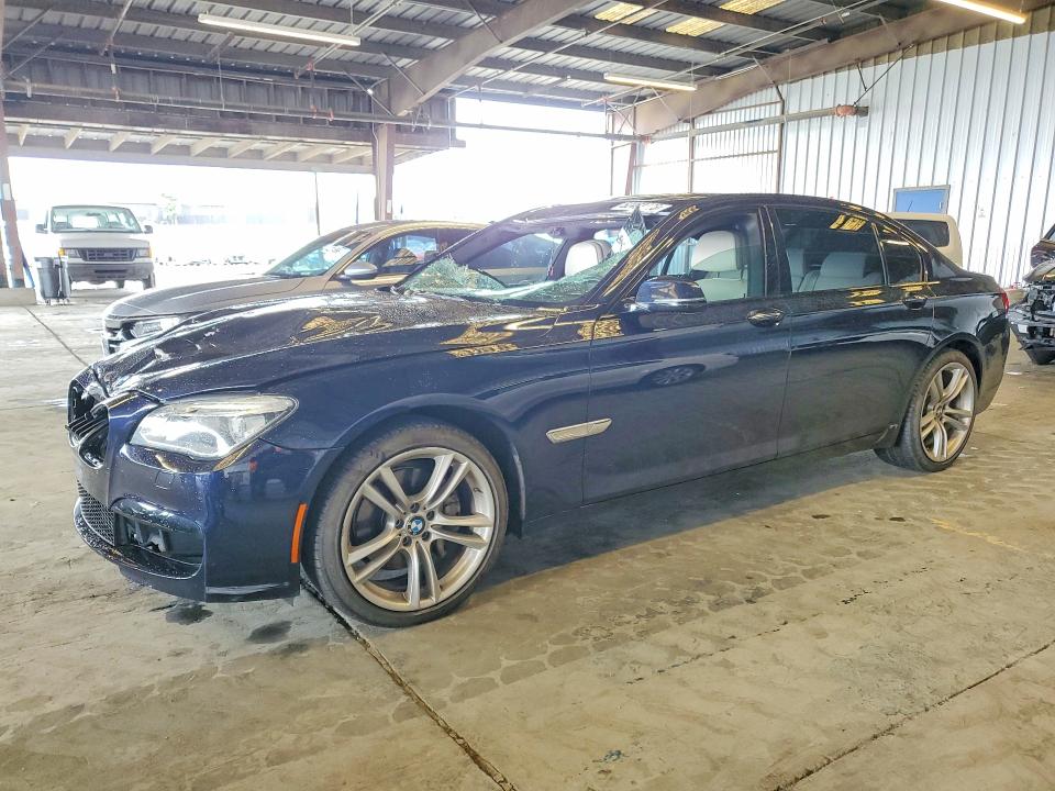 2015 BMW 7 series VIN WBAYE4C56FD947285 COPART salvage auction — FRONT END, CA - SALVAGE CERTIFICATE, sold $1,200 on 2026-07-20 (photo 1)