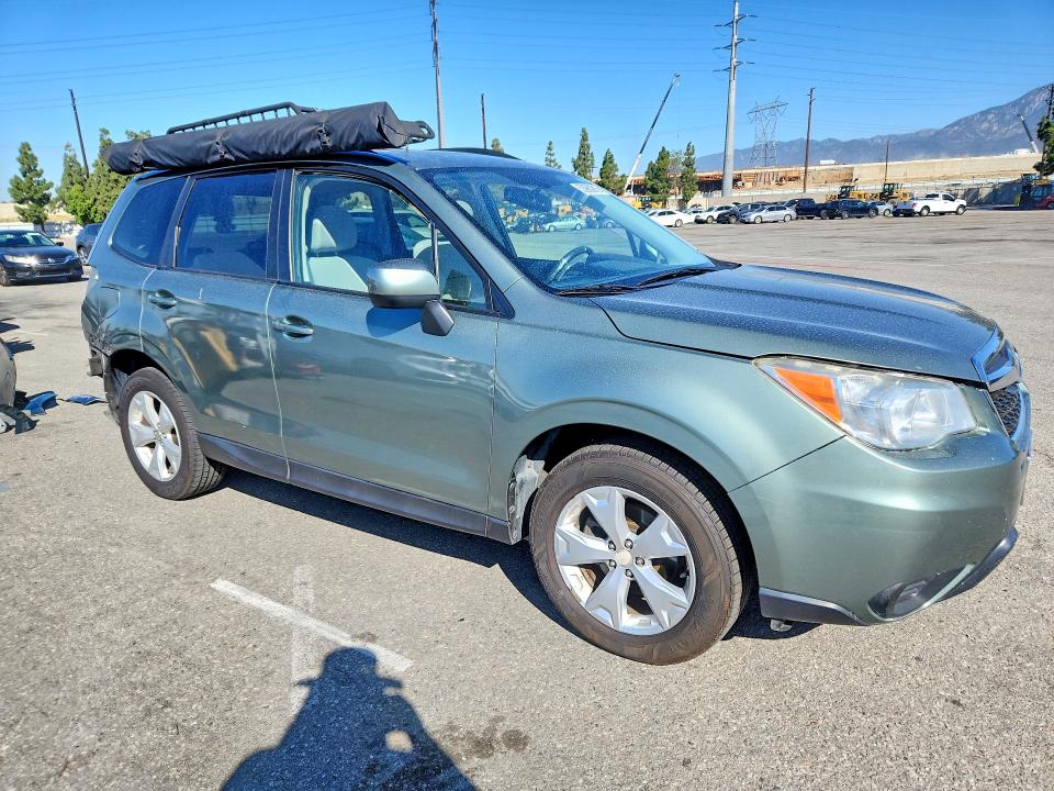 2014 Subaru Forester VIN JF2SJAEC9EH559006 COPART salvage auction — REAR END, Ca - Salvage Certificate, sold $1,750 on 2026-07-28 (photo 4)