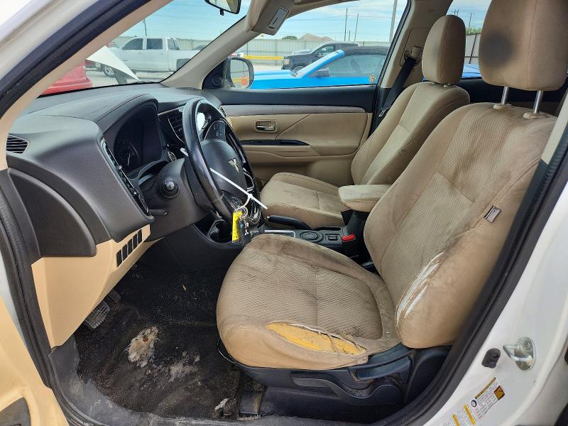2016 Mitsubishi Outlander VIN JA4AD3A32GZ061840 COPART salvage auction — FRONT END, Tx - Salvage Vehicle Title, sold $575 on 2026-07-07 (photo 7)