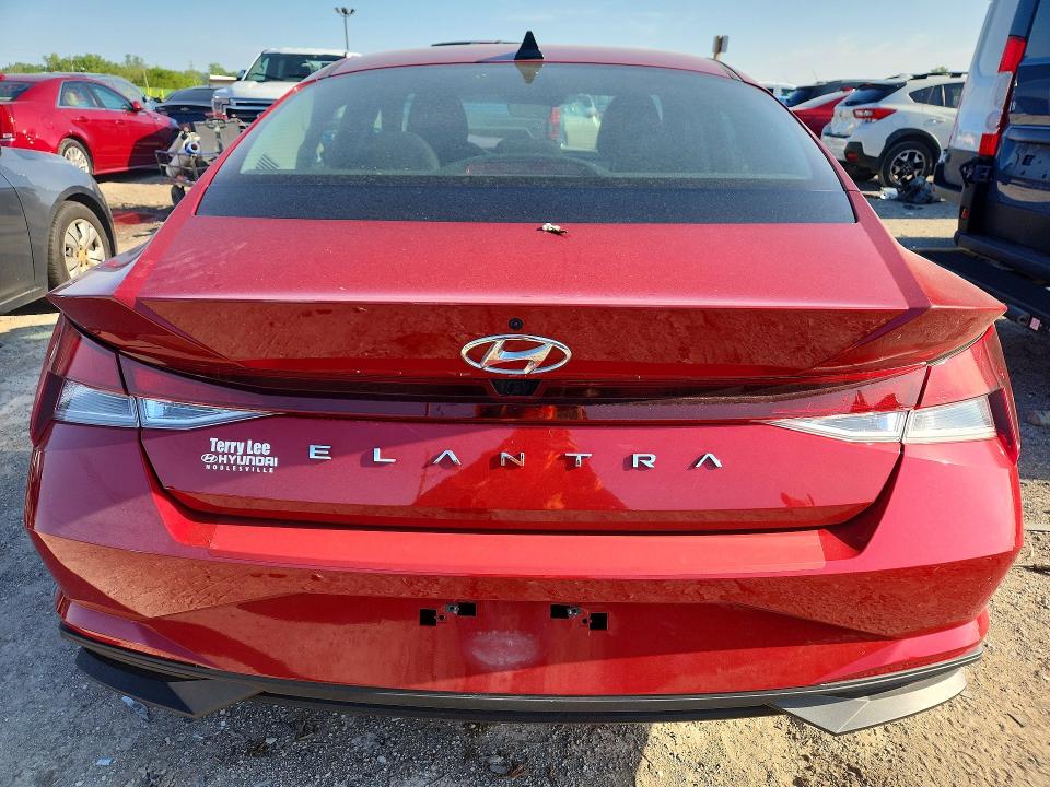 2022 Hyundai Elantra VIN KMHLM4AG0NU312240 COPART salvage auction — FRONT END, In - Cert Of Title-Salvage Title, sold $3,500 on 2026-07-10 (photo 6)