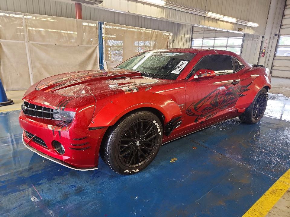 2012 Chevrolet Camaro VIN 2G1FB1E35C9207838 COPART salvage auction — NORMAL WEAR, MI - CERTIFICATE OF TITLE, sold $2,050 on 2026-07-09 (photo 1)