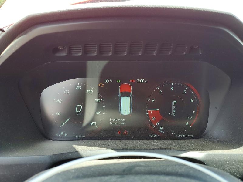 2016 Volvo VIN YV4A22PM6G1064791 COPART salvage auction — VANDALISM, Ok - Cert Of Title-Salvage, sold $4,850 on 2026-08-05 (photo 9)