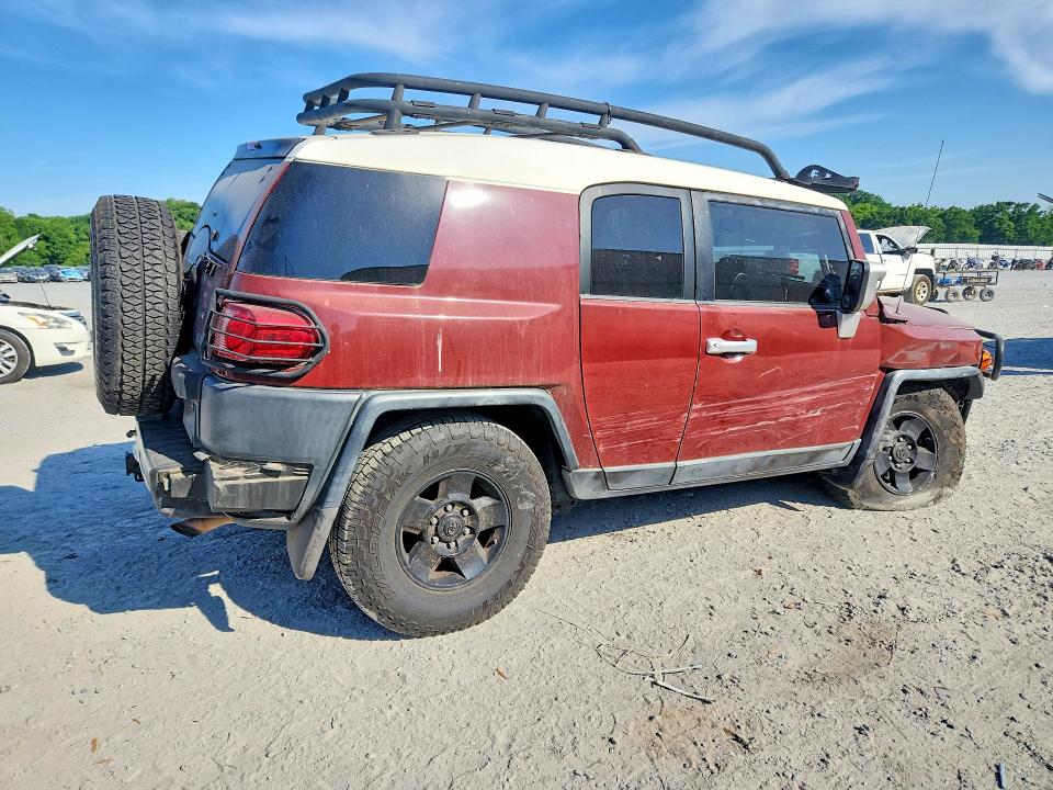2008 Toyota Fj cruiser VIN JTEBU11F48K040907 COPART salvage auction — SIDE, Nc - Salvage Certificate Of Title, sold $1,850 on 2026-07-29 (photo 3)