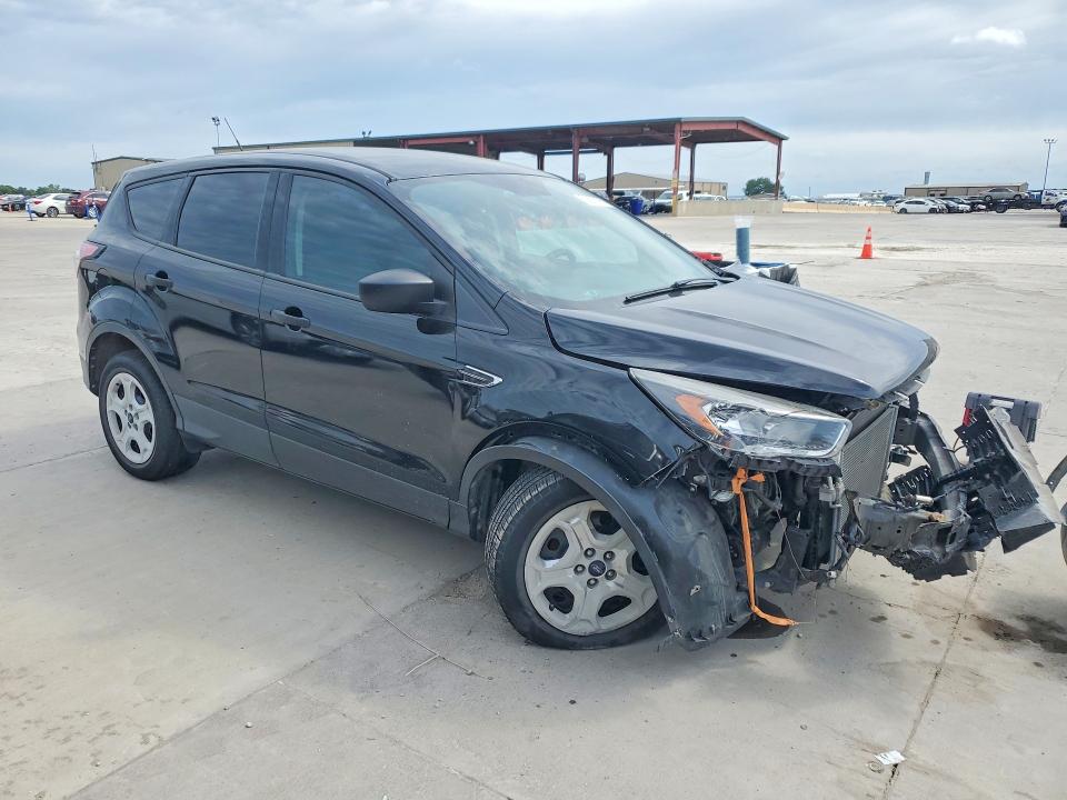 2018 Ford Escape VIN 1FMCU0F72JUA17684 COPART salvage auction — FRONT END, Tx - Salvage Vehicle Title, sold $1,550 on 2026-07-02 (photo 4)