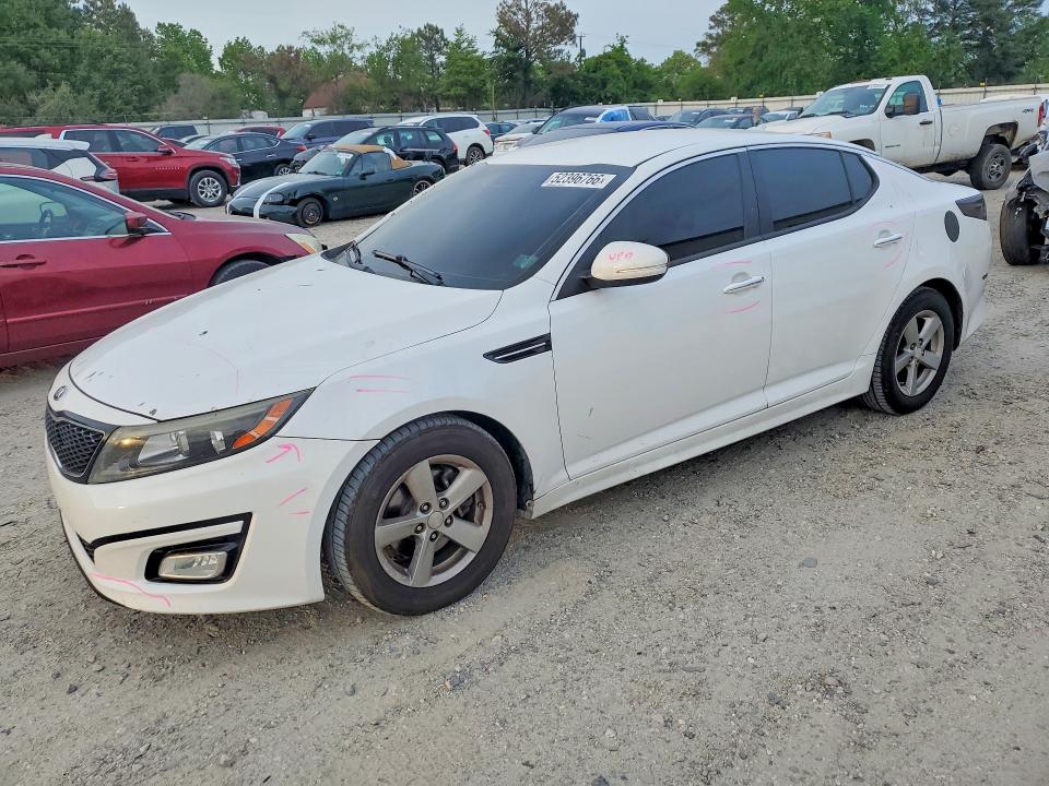 2015 Kia VIN 5XXGM4A77FG446272 COPART salvage auction — SIDE, Va - Certificate Of Title, sold $675 on 2026-07-14 (photo 1)