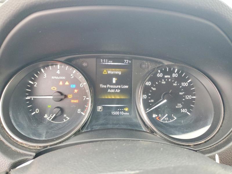 2017 Nissan Rogue VIN JN1BJ1CR3HW123650 COPART salvage auction — FRONT END, Pa - Certificate Of Salvage, sold $1,350 on 2026-07-14 (photo 9)