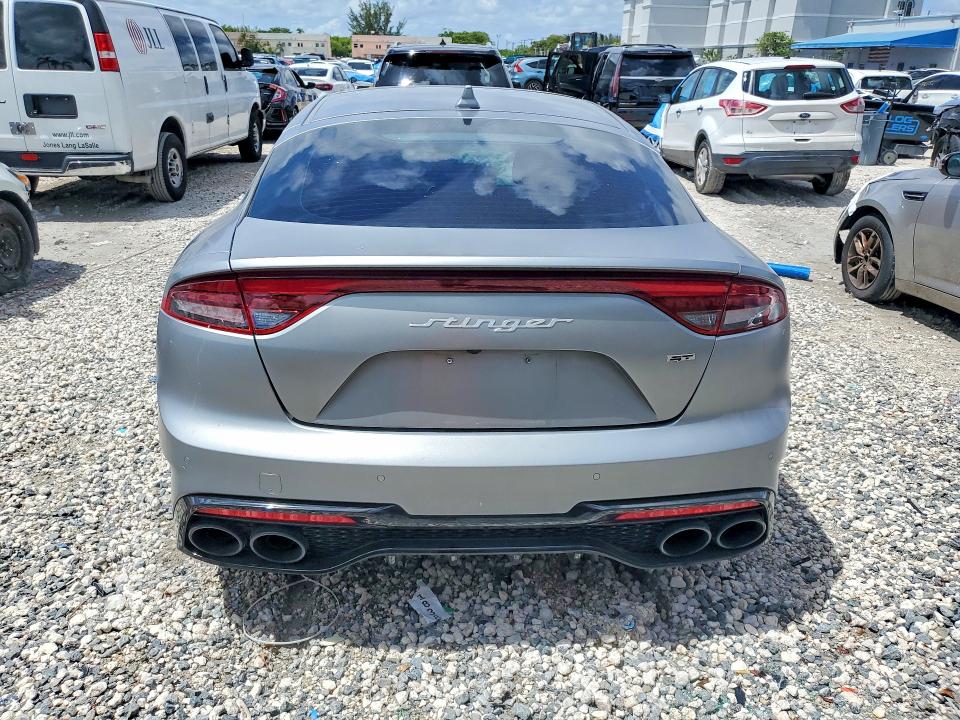 2023 Kia Stinger VIN KNAE55LC7P6134745 COPART salvage auction — FRONT END, Fl - Cert Of Title Slvg Rebuildable, sold $7,800 on 2026-07-31 (photo 6)