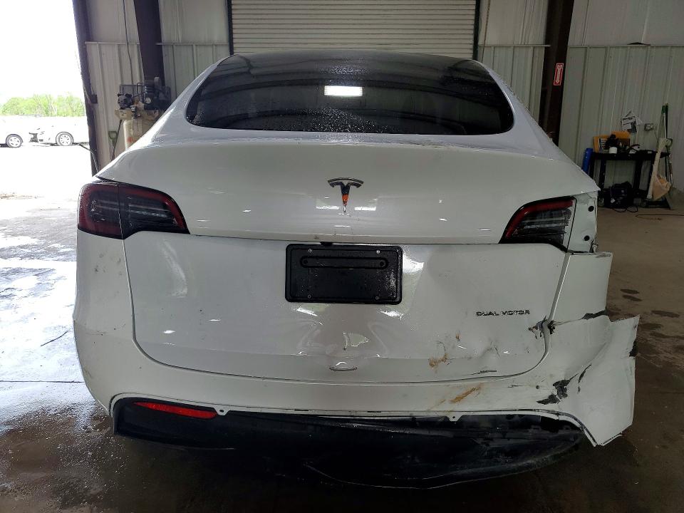 2023 Tesla Model y VIN 7SAYGDEE7PF896256 COPART salvage auction — FRONT END, Pa - Certificate Of Salvage, sold $4,900 on 2026-07-08 (photo 6)