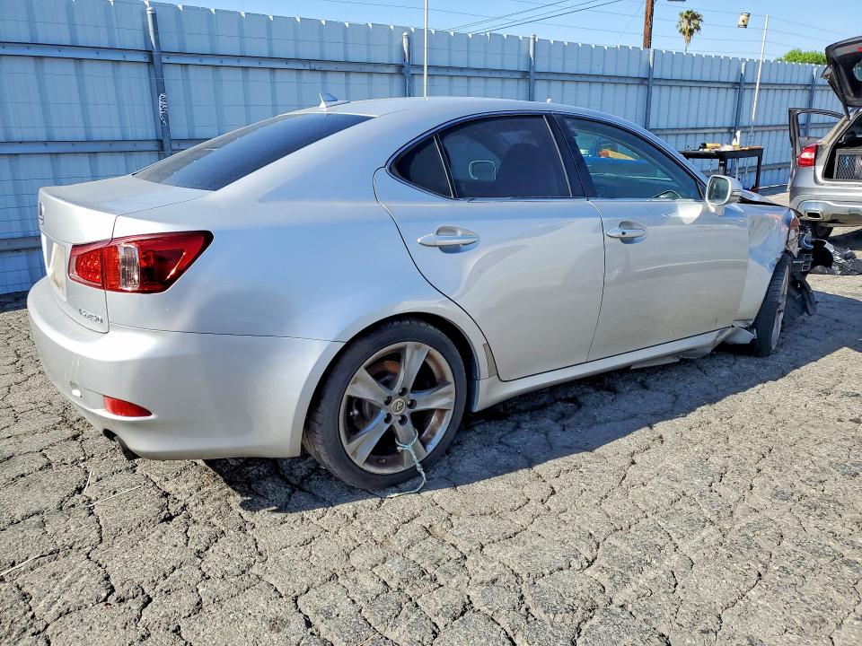 2011 Lexus Is 250 VIN JTHBF5C22B2101838 COPART salvage auction — FRONT END, Oh - Dis/Dlr/Exp Only Clean Title, sold $1,350 on 2026-07-02 (photo 3)