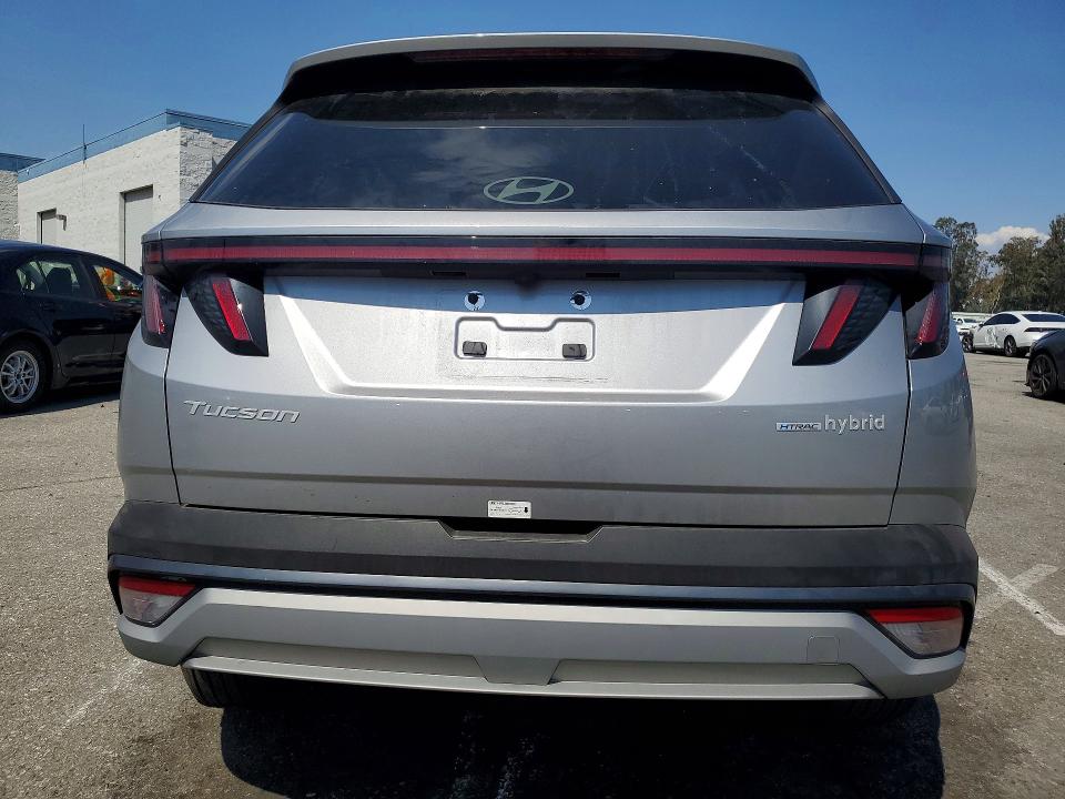 2025 Hyundai Tucson VIN KM8JCDD16SU381480 COPART salvage auction — FRONT END, Ca - Salvage Certificate, sold $13,000 on 2026-07-28 (photo 6)