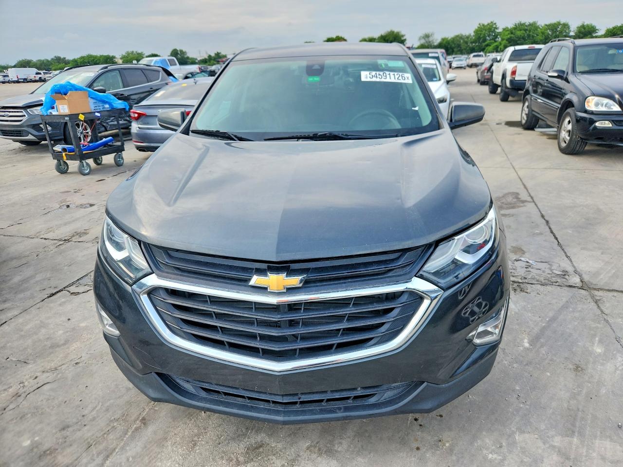 2020 Chevrolet Equinox VIN 2GNAXKEV8L6197244 COPART salvage auction — Hail, TX - CERTIFICATE OF TITLE, sold $2,950 on 2026-07-08 (photo 5)