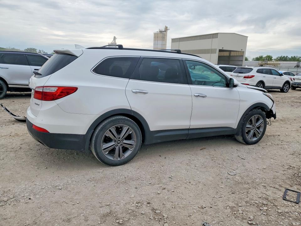 2015 Hyundai Santa fe VIN KM8SN4HFXFU095125 COPART salvage auction — FRONT END, Ks - Cert Of Title-Salvage, sold $2,150 on 2026-07-14 (photo 3)