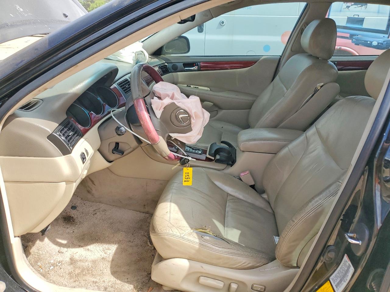 2002 Lexus ES 300 VIN JTHBF30G120072512 COPART salvage auction — Front End, IL - SALVAGE CERTIFICATE, sold $400 on 2026-06-30 (photo 7)