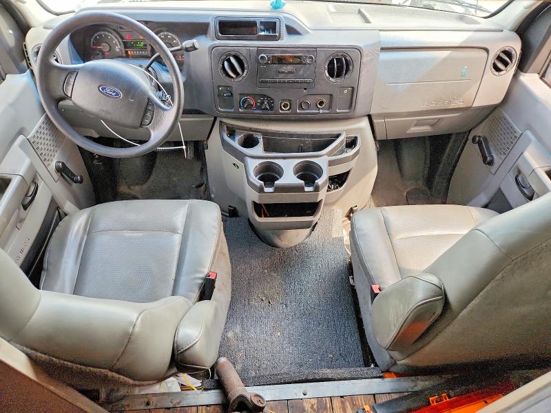 2012 Ford VIN 1FDXE4FS3CDB15734 COPART salvage auction — FRONT END, TX - SALVAGE VEHICLE TITLE (P), sold $2,750 on 2026-08-03 (photo 8)