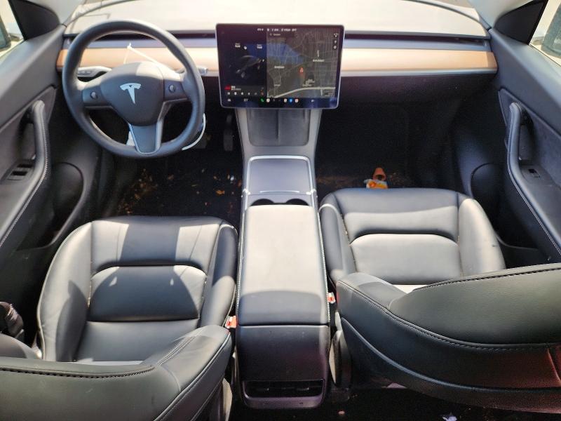2022 Tesla Model y VIN 7SAYGAEE3NF378284 COPART salvage auction — WATER/FLOOD, Ny - Mv907A-Flood Salvage, sold $12,400 on 2026-07-13 (photo 8)