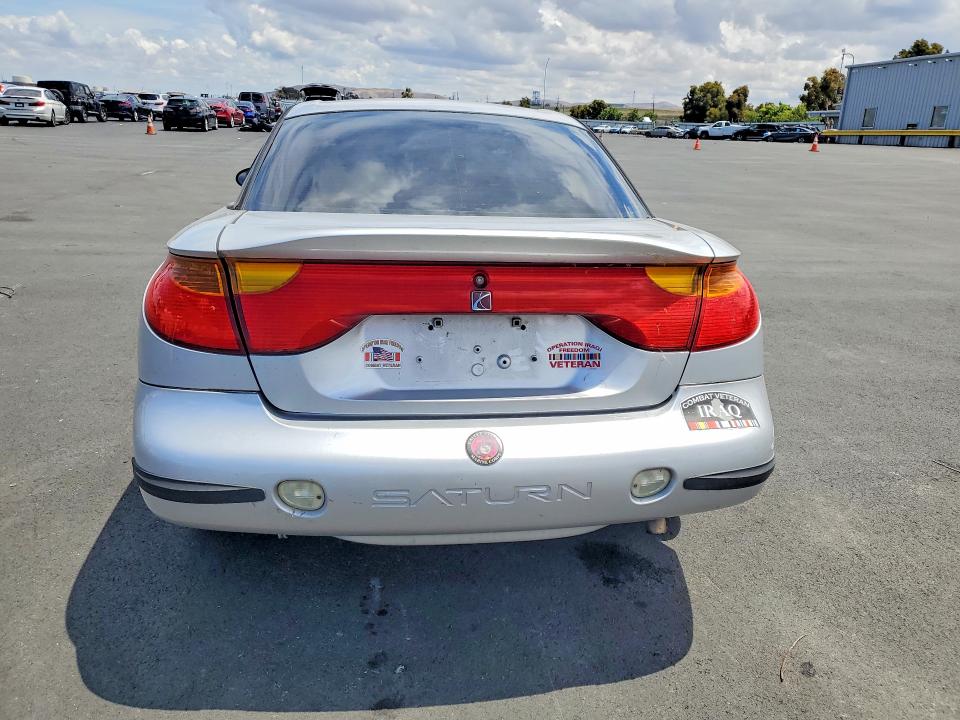 2002 Saturn Sc2 VIN 1G8ZY14762Z136672 COPART salvage auction — FRONT END, CA - SALVAGE CERTIFICATE, sold $175 on 2026-07-08 (photo 6)