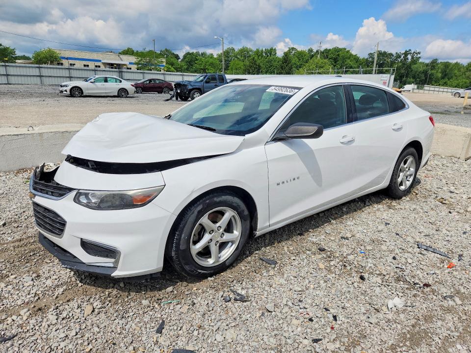 2016 Chevrolet Malibu VIN 1G1ZB5ST1GF216252 COPART salvage auction — FRONT END, Ky - Bill Of Sale/Part Only/No Titl, sold $400 on 2026-07-23 (photo 1)