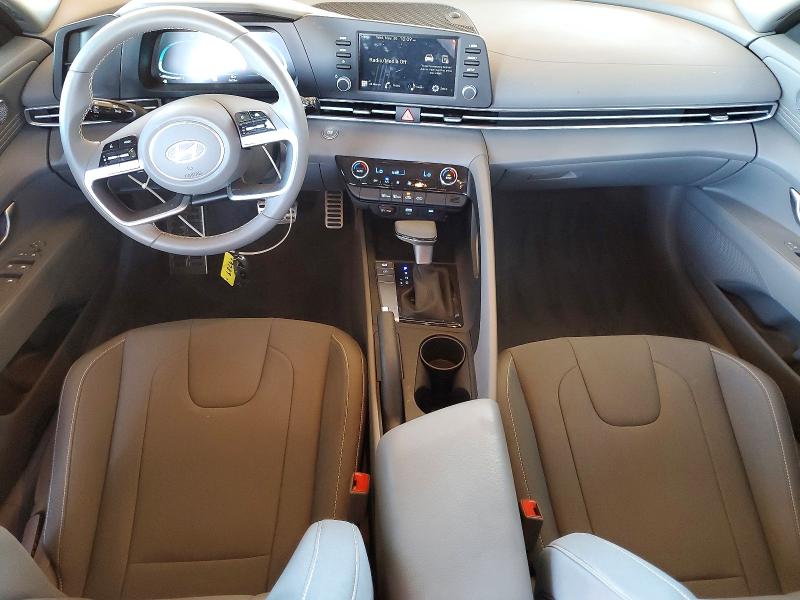 2025 Hyundai Elantra VIN KMHLM4DGXSU019789 COPART salvage auction — FRONT END, Az - Cert Of Title - Salvage, sold $2,300 on 2026-07-14 (photo 8)