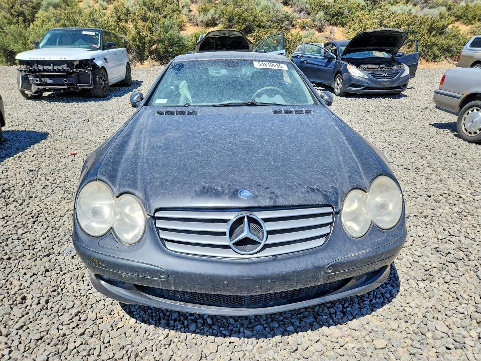 2003 Mercedes-benz Sl-klasse VIN WDBSK75F43F007462 COPART salvage auction — SIDE, Nv - Salvage Title, sold $1,150 on 2026-07-23 (photo 5)