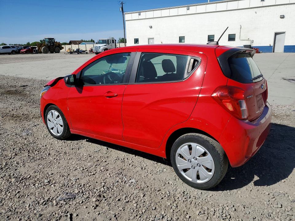 2017 Chevrolet Spark VIN KL8CB6SA5HC709851 COPART salvage auction — FRONT END, Ut - Salvage Certificate, sold $550 on 2026-07-13 (photo 2)