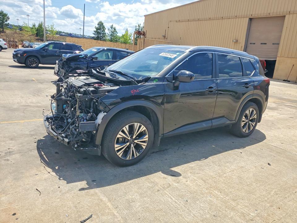 2023 Nissan Rogue VIN JN8BT3BA7PW421118 COPART salvage auction — FRONT END, Sc - Cert Of Title-Salvage, sold $6,500 on 2026-07-10 (photo 1)