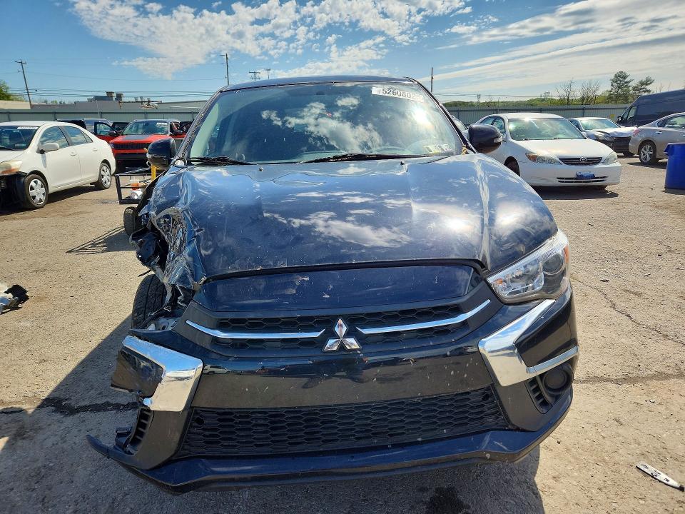 2018 Mitsubishi Outlander VIN JA4AP3AU9JU022019 COPART salvage auction — FRONT END, Pa - Certificate Of Salvage, sold $2,250 on 2026-07-02 (photo 5)