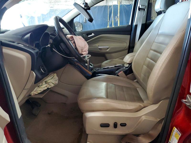 2014 Ford Escape VIN 1FMCU0JX6EUC19604 COPART salvage auction — FRONT END, Mi - Certificate Of Title, sold $525 on 2026-07-02 (photo 7)