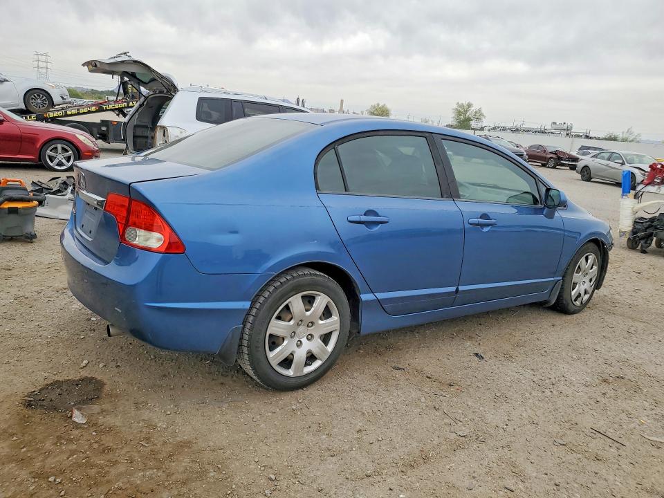2010 Honda Civic VIN 19XFA1F57AE057546 COPART salvage auction — UNDERCARRIAGE, Id - Salvage Certificate Of Title, sold $550 on 2026-07-24 (photo 3)