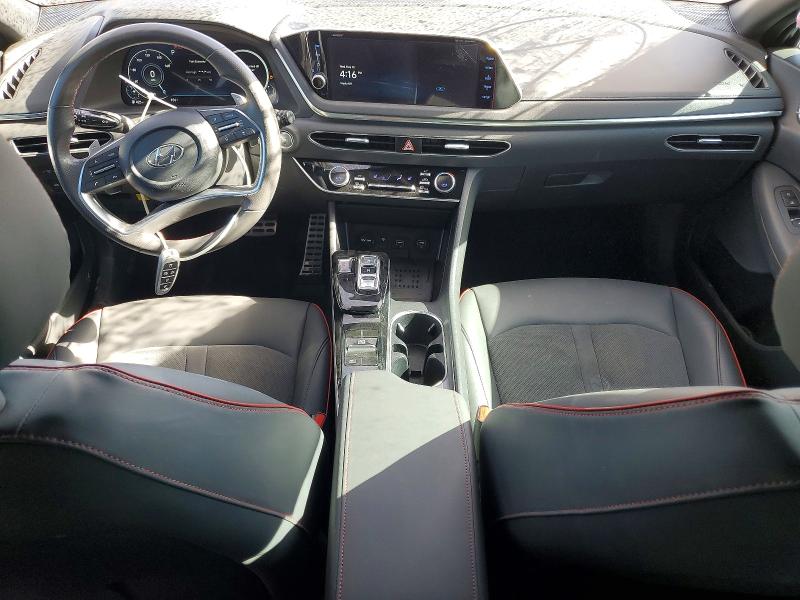 2022 Hyundai Sonata VIN KMHL44J22NA238356 COPART salvage auction — FRONT END, Id - Salvage Certificate Of Title, sold $175 on 2026-07-23 (photo 8)