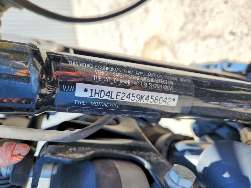 2009 Harley-davidson Xl883 VIN 1HD4LE2459K458042 COPART salvage auction — SIDE, Id - Salvage Certificate Of Title (P), sold $750 on 2026-07-08 (photo 9)