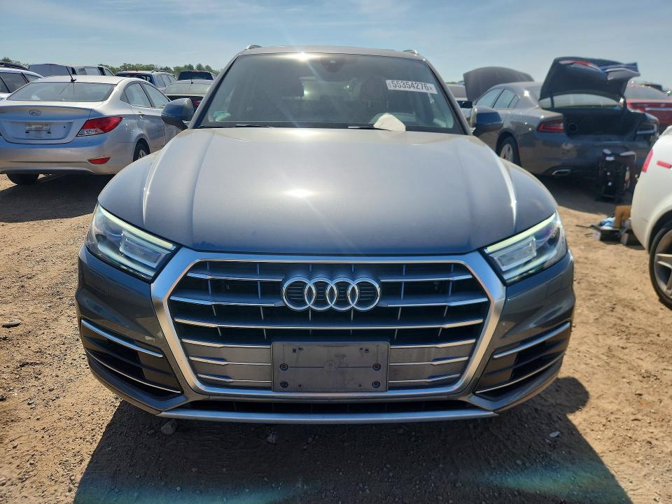 2018 Audi Q5 VIN WA1ANAFY3J2013169 COPART salvage auction — NORMAL WEAR, IL - SALVAGE CERTIFICATE, sold $8,200 on 2026-07-28 (photo 5)