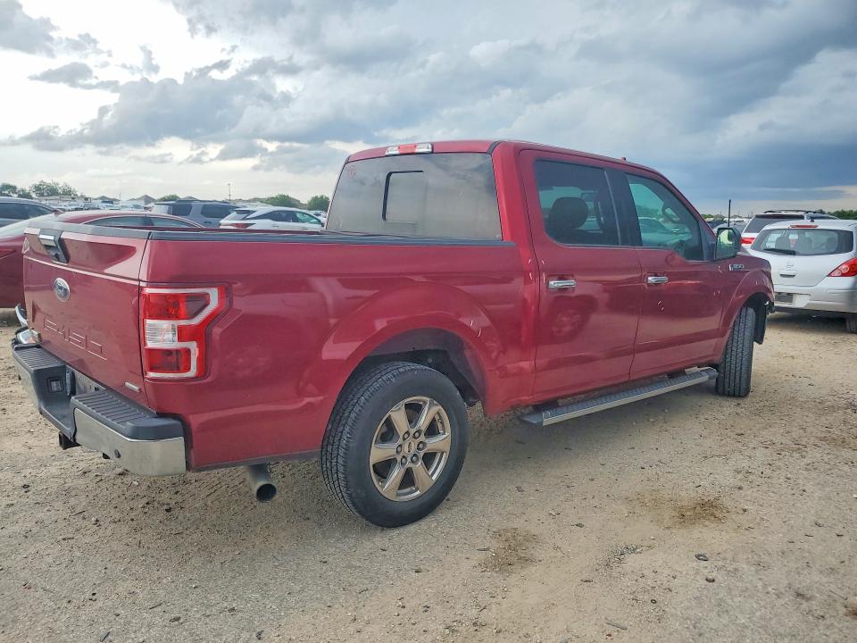 2018 Ford F-150 VIN 1FTEW1CG3JKC50616 COPART salvage auction — FRONT END, Tx - Salvage Vehicle Title, sold $7,100 on 2026-07-02 (photo 3)