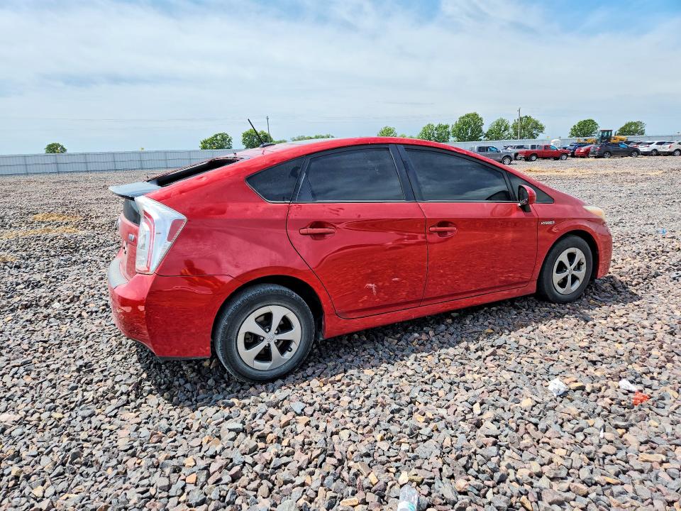 2013 Toyota Prius VIN JTDKN3DU1D5600849 COPART salvage auction — HAIL, MO - SALVAGE CERTIFICATE OF TITLE, sold $100 on 2026-07-27 (photo 3)