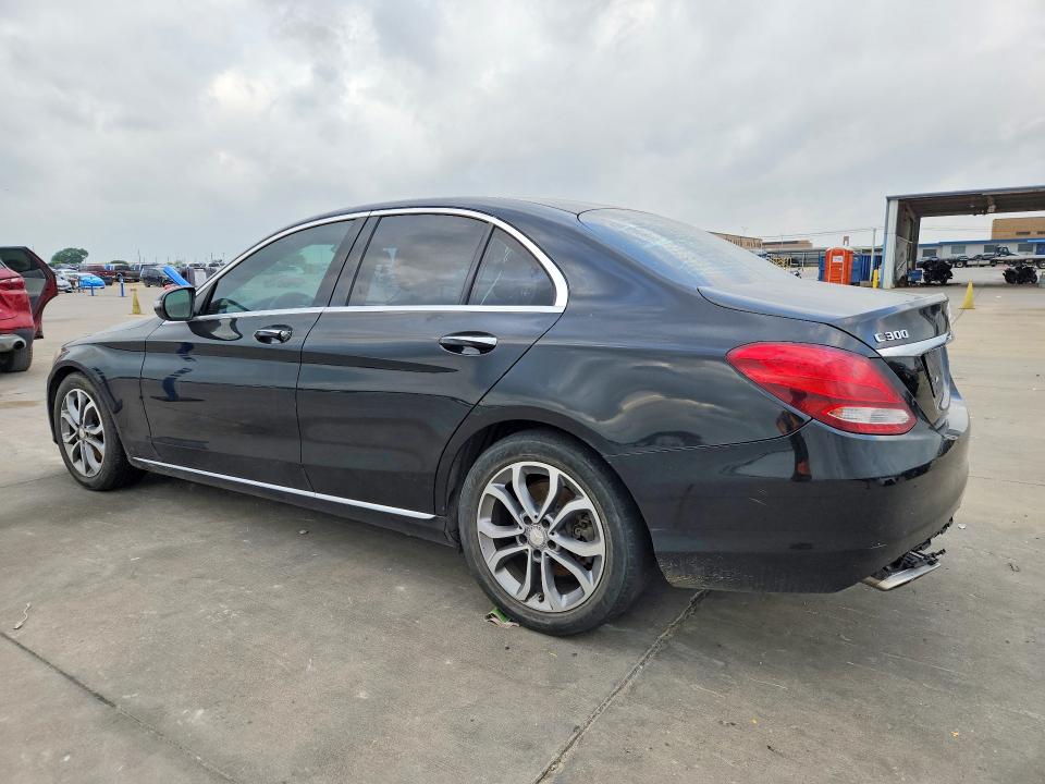 2017 Mercedes-benz C-klasse VIN WDDWF4JB9HR234618 COPART salvage auction — REAR END, Tx - Certificate Of Title, sold $5,100 on 2026-07-08 (photo 2)