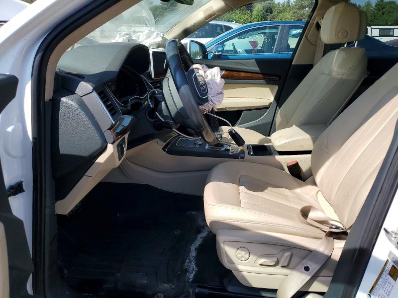 2018 Audi Q5 VIN WA1BNAFYXJ2002724 COPART salvage auction — FRONT END, Il - Salvage Certificate, sold $3,350 on 2026-07-09 (photo 7)
