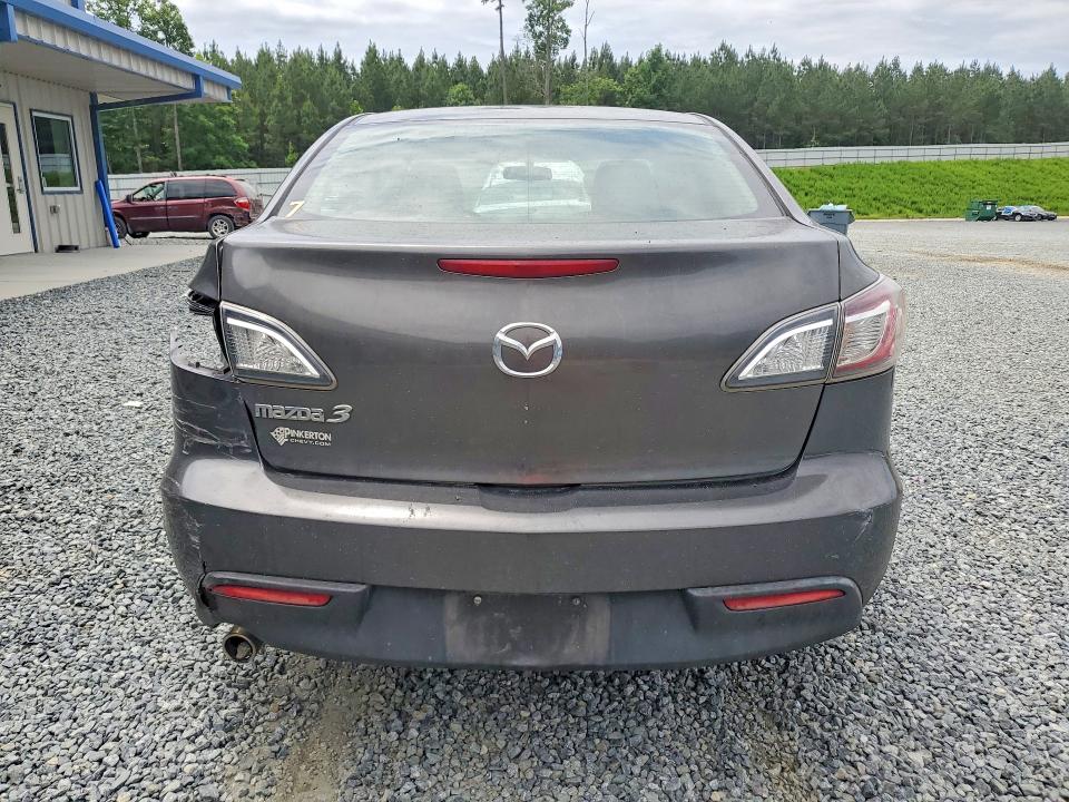 2010 Mazda 3 VIN JM1BL1SF2A1318060 COPART salvage auction — REAR END, Nc - Salvage Certificate Of Title, sold $325 on 2026-07-09 (photo 6)