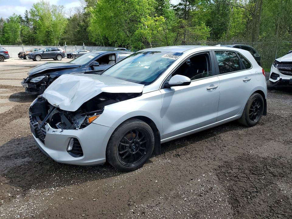2018 Hyundai Elantra VIN KMHH35LE1JU036994 COPART salvage auction — FRONT END, On - Permit Salvage, sold $950 on 2026-07-23 (photo 1)