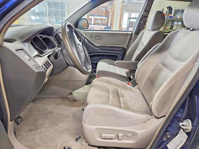 2001 Toyota Highlander VIN JTEGF21A210027326 COPART salvage auction — FRONT END, IL - SALVAGE CERTIFICATE, sold $375 on 2026-07-20 (photo 7)