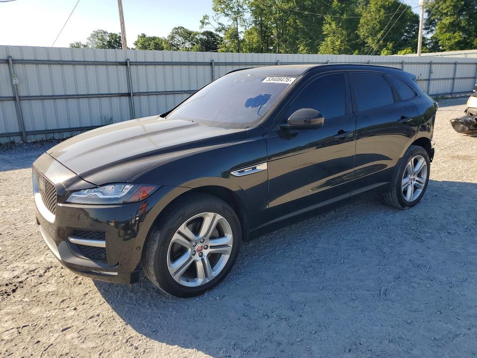 2017 Jaguar F-pace VIN SADCL2BV3HA097715 COPART salvage auction — REAR END, Nc - Salvage Certificate Of Title, sold $4,600 on 2026-07-22 (photo 1)