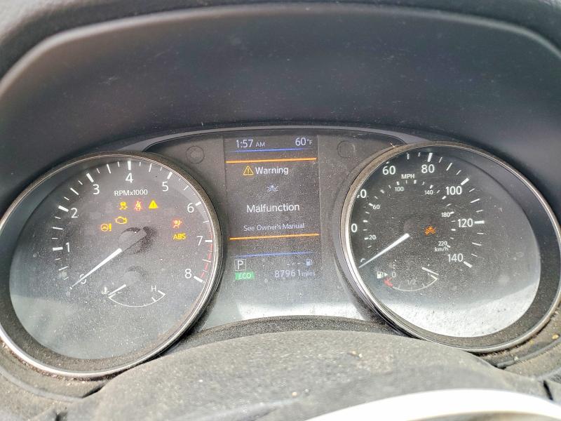 2018 Nissan Rogue VIN KNMAT2MVXJP607917 COPART salvage auction — FRONT END, Il - Salvage Certificate, sold $650 on 2026-07-28 (photo 9)
