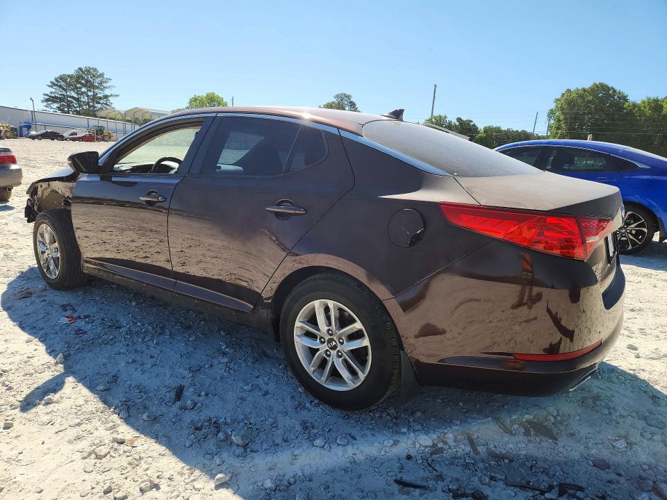 2011 Kia Optima VIN KNAGM4A79B5130755 COPART salvage auction — FRONT END, Ga - Cert Of Title-Salvage, sold $750 on 2026-07-27 (photo 2)