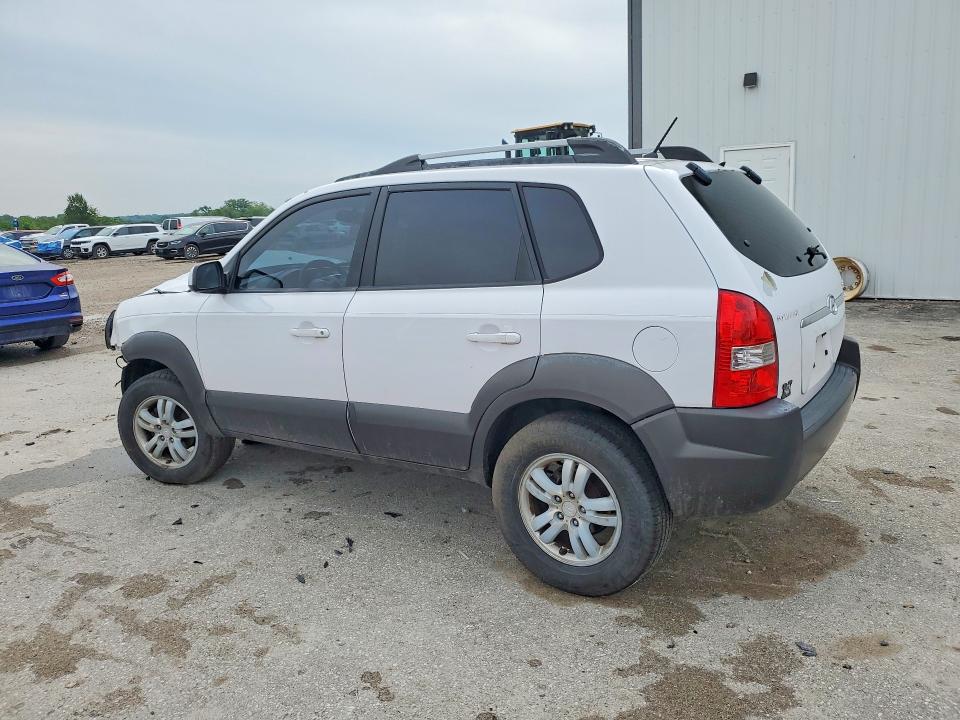 2007 Hyundai Tucson VIN KM8JN12D87U569141 COPART salvage auction — FRONT END, Ia - Cert Of Title-Salvage Title, sold $80 on 2026-07-17 (photo 2)